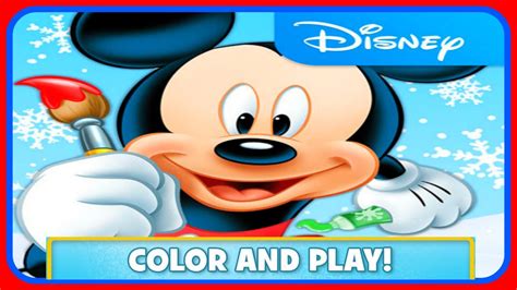 Disney Mickey Mouse Clubhouse Color And Play ♡ 3d Game Apps For Kids