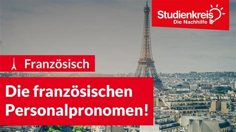 Die Französischen Personalpronomen Formen Und Übungen Studienkreisde