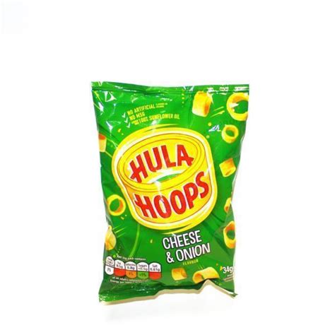 Hula Hoops Cheese And Onion Flavour British Pantry