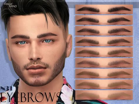 The Sims Resource Mh Eyebrows N31