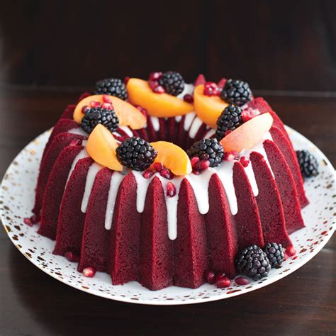 Red Velvet Bundt Cake With Cream Cheese Icing Nordic Ware