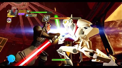 Disney Infinity 30 Star Wars Darth Maul Vs General Grievous Youtube