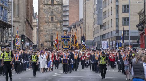 Over 30 Orange Walks To Take Place On Same Day In Glasgow With