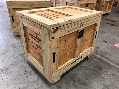 Collapsible Wood Shipping Crates