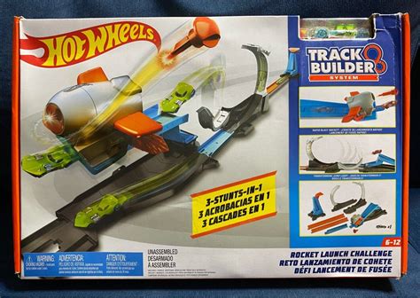 Hot Wheels Track Builder Rocket Launch Challenge Hobbies And Toys Toys And Games On Carousell