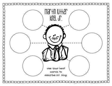 Second grade martin luther king, jr. Martin Luther King Coloring Pages - coloring.rocks!