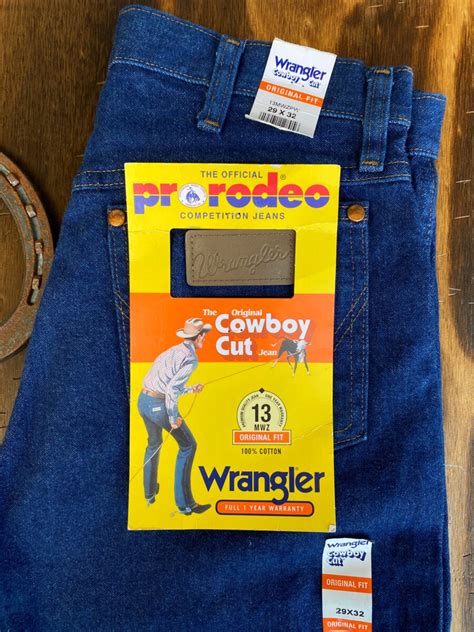 Wrangler Cowboy Cut Original Fit Jean Pre Washed Indigo El Potrerito