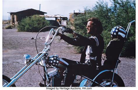 Peter Fondas Wyatt Iconic Screen Used Captain America Panhead