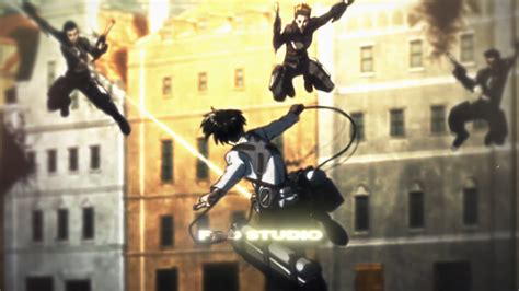 Levi Vs Kenny Amvedit This Is America Attack On Titan Youtube