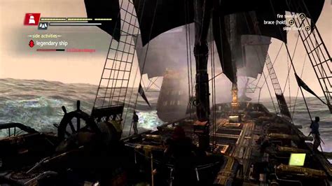 Assassin S Creed Iv Black Flag Legendary Ship La Dama Negra Youtube