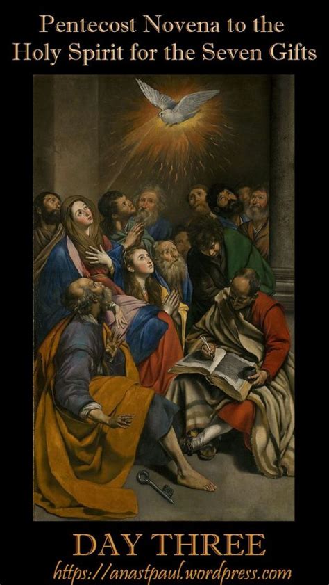 Pentecost Novena To The Holy Spirit For The Seven Ts Day Three 13