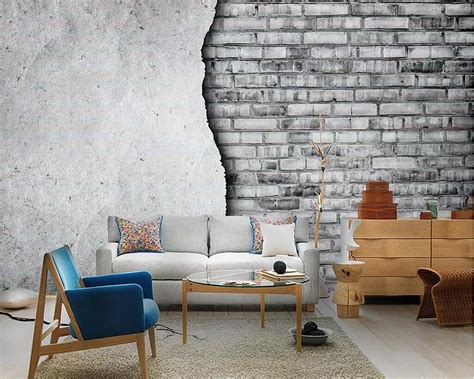 Beibehang 3d Custom Mural Industrial Wind Cement Sense Modern