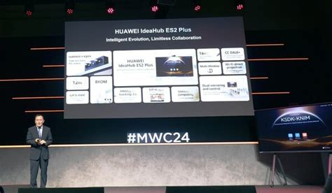 Huawei Launches Flagship Ideahub Es2 Plus Leading Smart Office For
