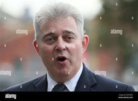 Newly Appointed Northern Ireland Secretary Brandon Lewis At Csit