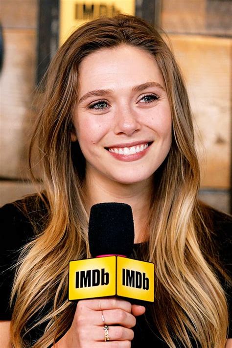 Lzzieolsn Lizzie At The Imdb Studio At The Elizabeth Olsen Daily