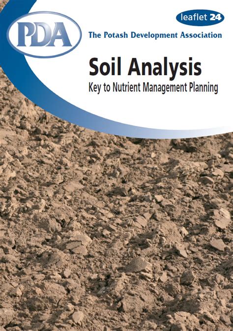 San juan nepomuceno school, inc.grade 3 st. 24. Soil analysis: key to nutrient management planning - Potash Development Association (PDA)