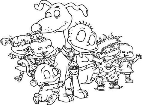 Download more than 50 moana coloring pages! Printable Rugrats Coloring Pages Kids - Colorine.net ...