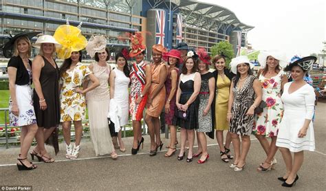 Royal Ascot 2013 Ladies Day Photos Racegoers In A Rainbow Of Colourful