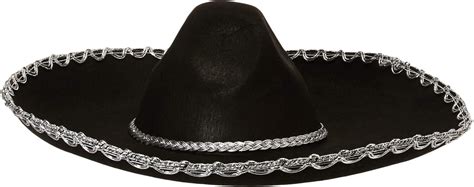 Forum Novelties Mens Adult Mexican Sombrero Costume Hat Black One Size Amazonca Clothing