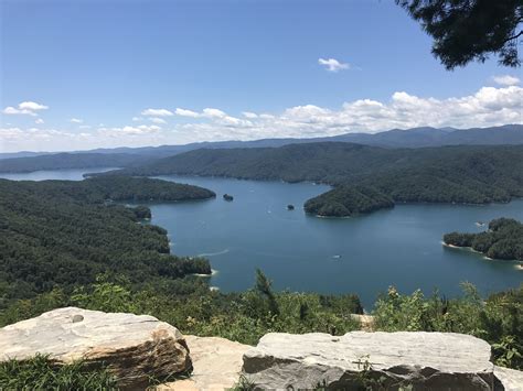 lake jocassee from jumping off rock overlook breathtaking if you haven t visited it should