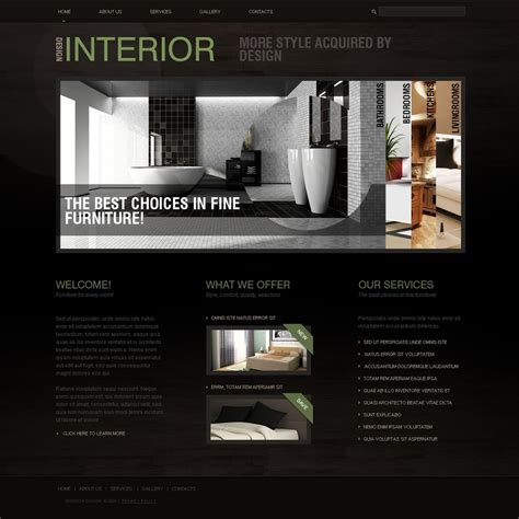 Interior Design Free Website Templates Best Home Design Ideas