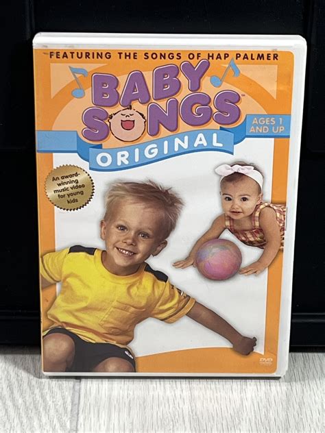 Baby Songs Original DVD Featuring Hap Palmer 19 Nineteen Songs Babies