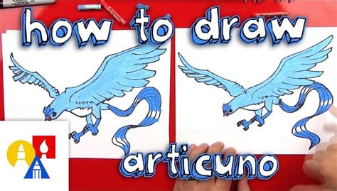 How To Draw Articuno From Pokemon Art For Kids Hub