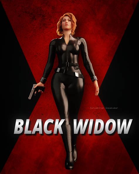 Artstation Marvels Black Widow Fan Art