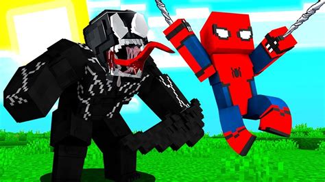 Venom Veut Tuer Fullboss Sur Minecraft Spider Man Iron Man Venom Mods