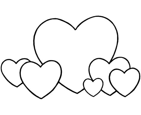 Hearts Coloring Pages Hearts Colori Free Printable Download Heart