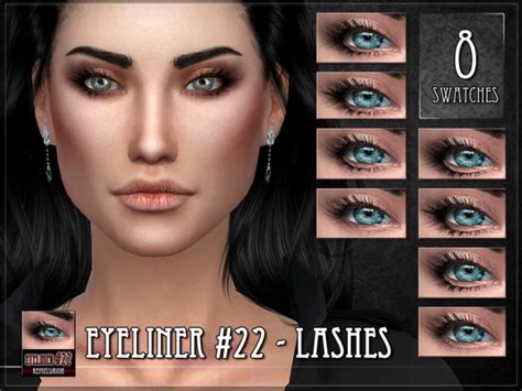 Eyeliner 22 Lashes By Remussirion At Tsr Sims 4 Updates