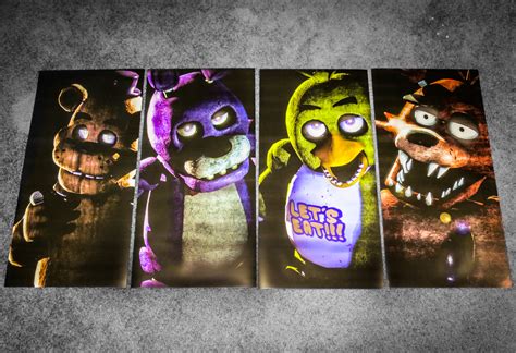 Custom Five Nights At Freddys Posters Link Below By Gold94chica On