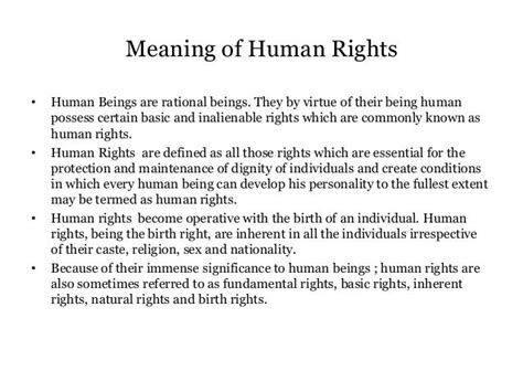 Explain The Different Type Of Human Rights Yuliana Has Mays