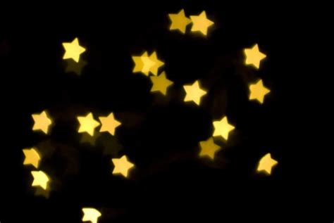 Photo Of Glowing Yellow Stars Free Christmas Images