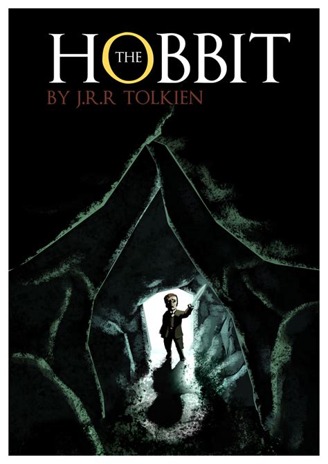 I Did A Book Coverposter Design For The Hobbit Notice Anything R
