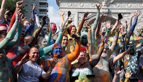 NSFW A Look At Saturday S 5th Annual Bodypainting Day In Washington