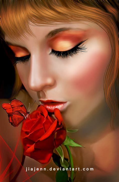 Kiss From A Rose By Jiajenn On Deviantart