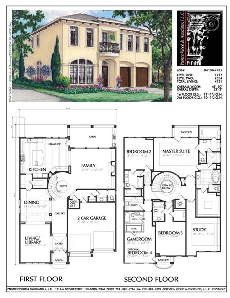 Story House Plan Residential Floor Plans Family Home Blueprints D Family House Plans