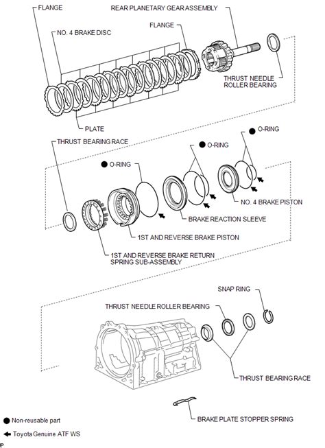 Toyota Tundra Service Manual Components Automatic Transmission Unit