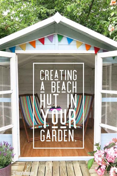 A Beach Hut Inspired Garden Room Lucy Loves Ya Beach Hut Decor