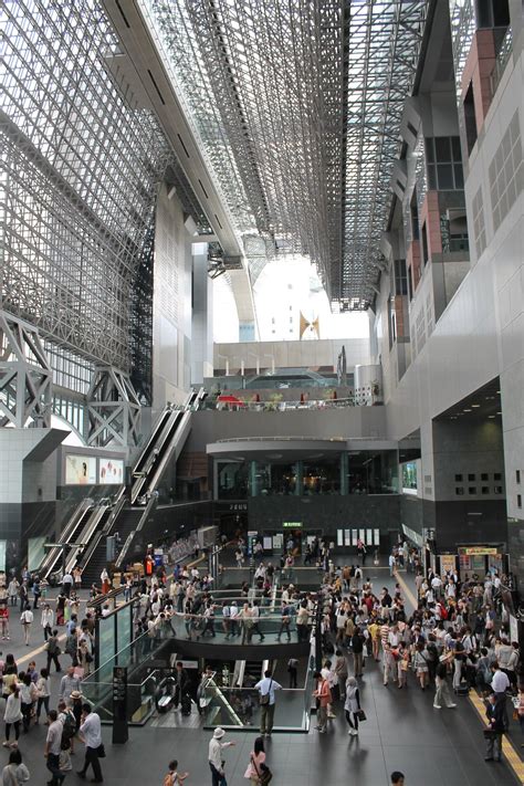 Kyoto Station A Skyhub Inspired By Railway Stations