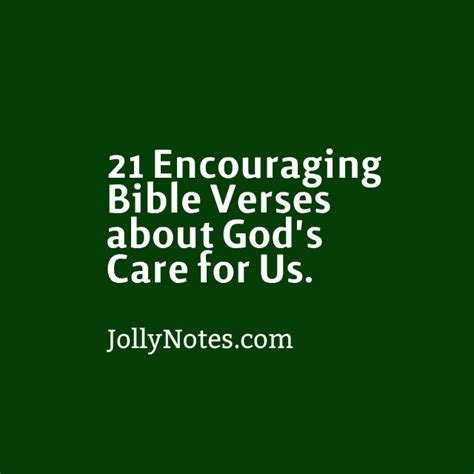 21 Encouraging Bible Verses About Gods Care For Us Daily Bible