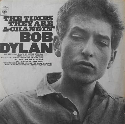 Bob Dylan The Times They Are A Changin 1967 Vinyl Discogs