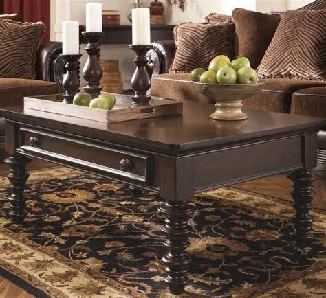 Large Traditional Coffee Tables Decoration Examples