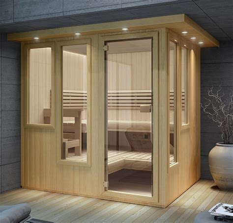 Indoor Sauna Rooms For The Home By Finnleo Pure Sauna