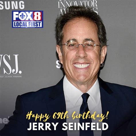 Wvue Fox 8 Happy Birthday To Comedian Jerry Seinfeld