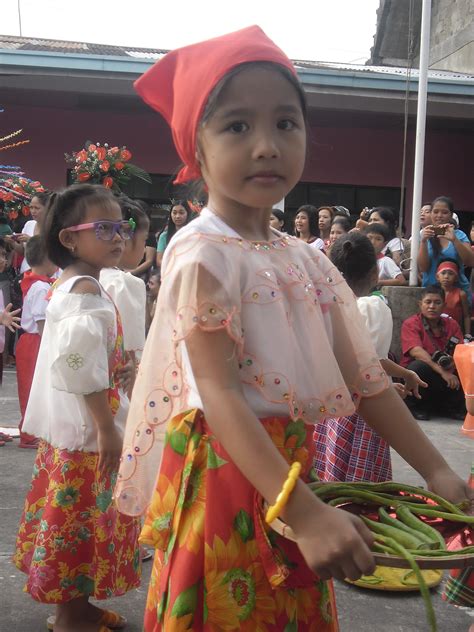 Kim My Niece Wearing A Philippine Traditional Costume