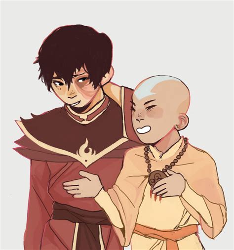 Aang And Zuko By The Last Avatar