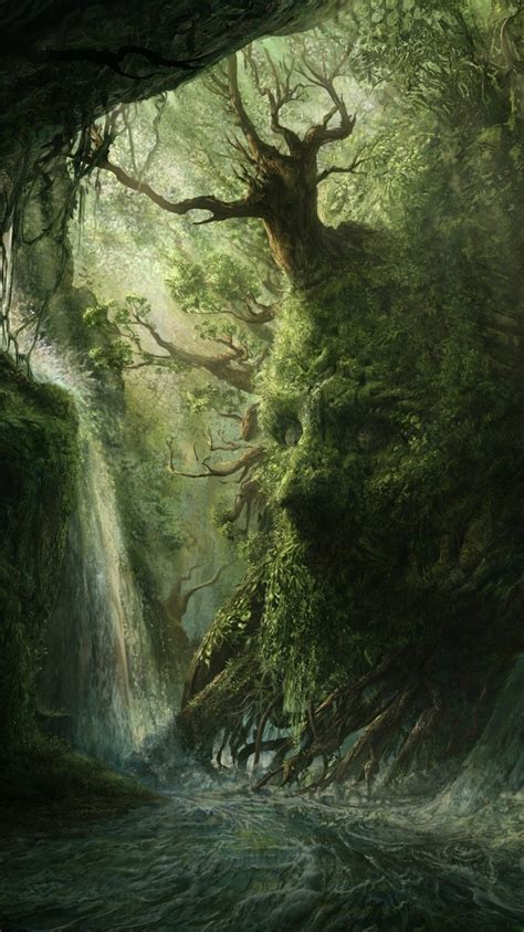 Fantasy Forest Wallpaper Iphone Best Hd Wallpapers Of Fantasy