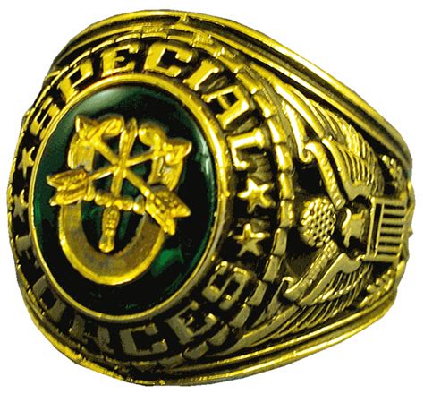 Special Forces Gold Plated Ring Shop For Us Army Items By Special